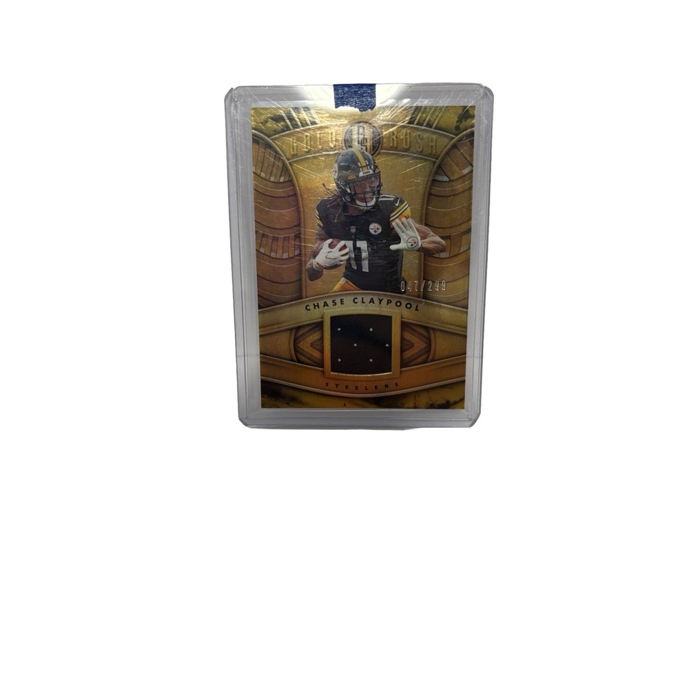 2021 Panini Gold Standard - Gold Rush Chase Claypool #GR-CC Prime047/299 (MEM)
